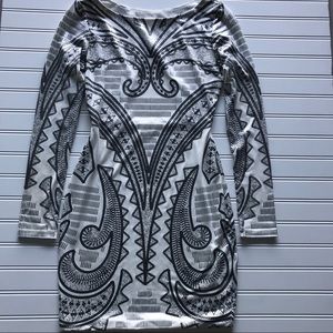 Arden B long sleeve dress